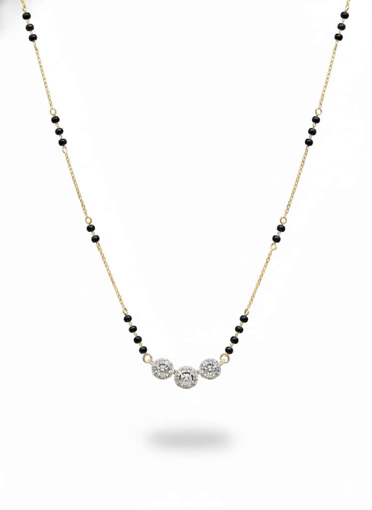 Three Grace Diamond Mangalsutra