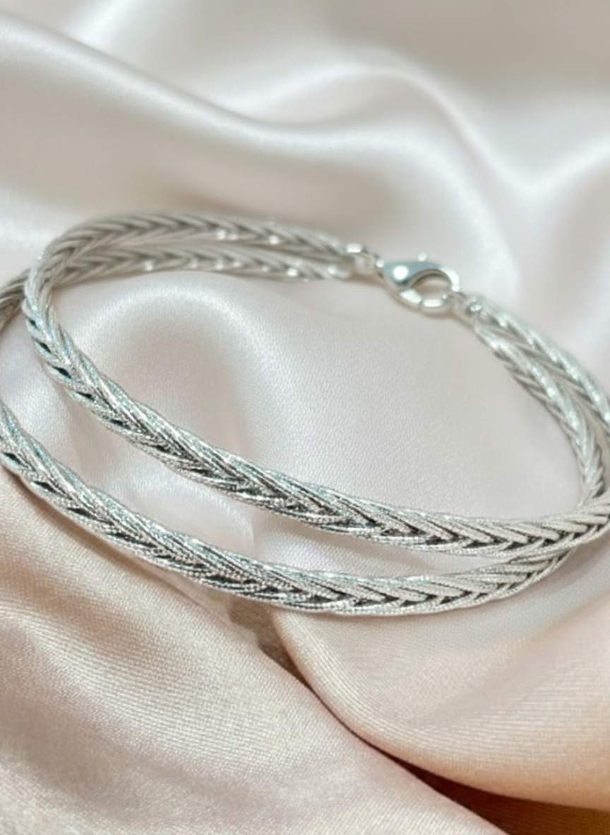  Braided Anklet Set