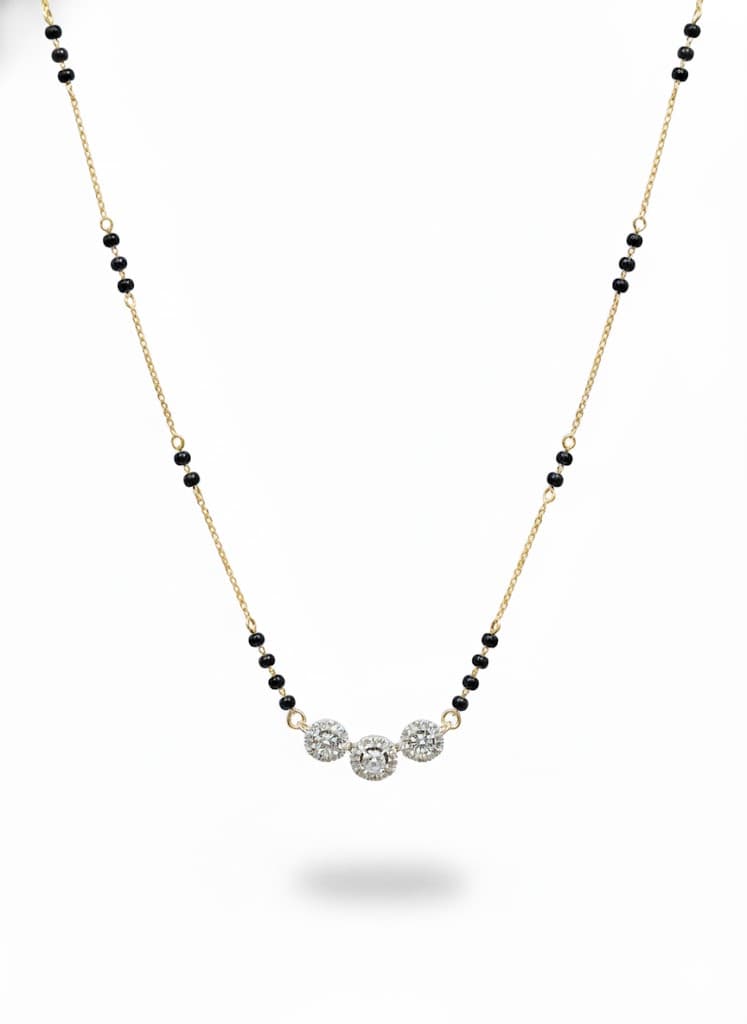 Three Grace Diamond Mangalsutra