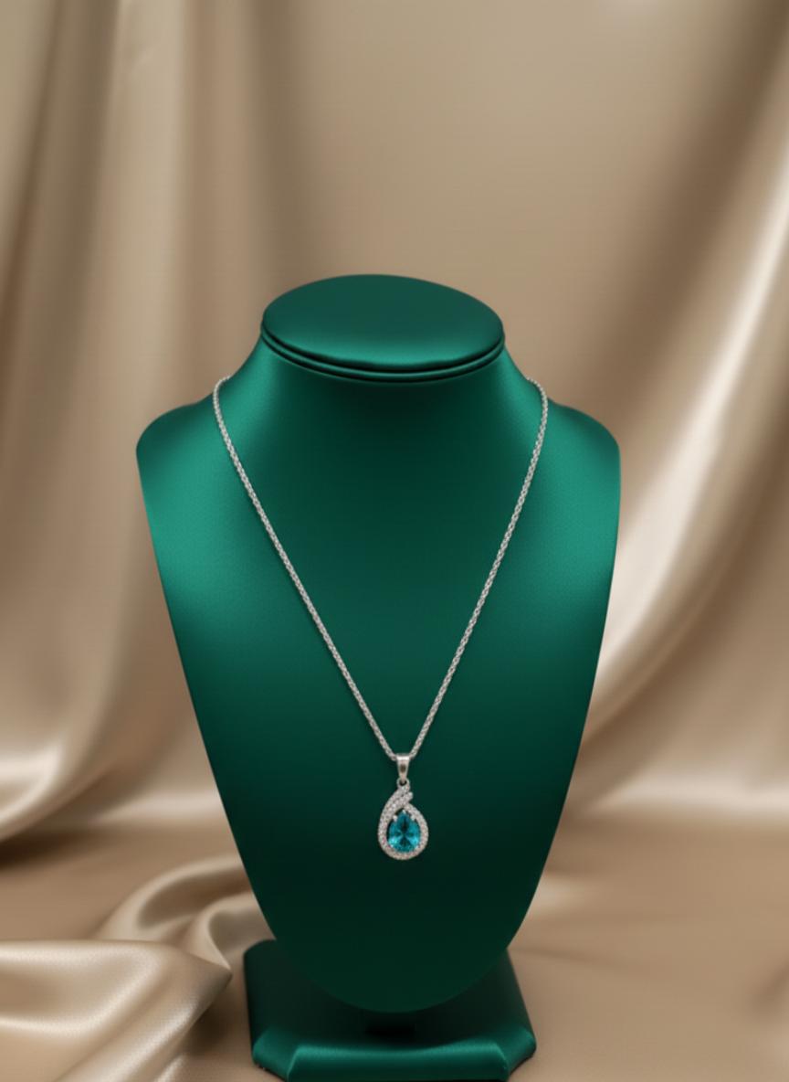 Simulated Aquamarine Swirl Design Set - Image 3