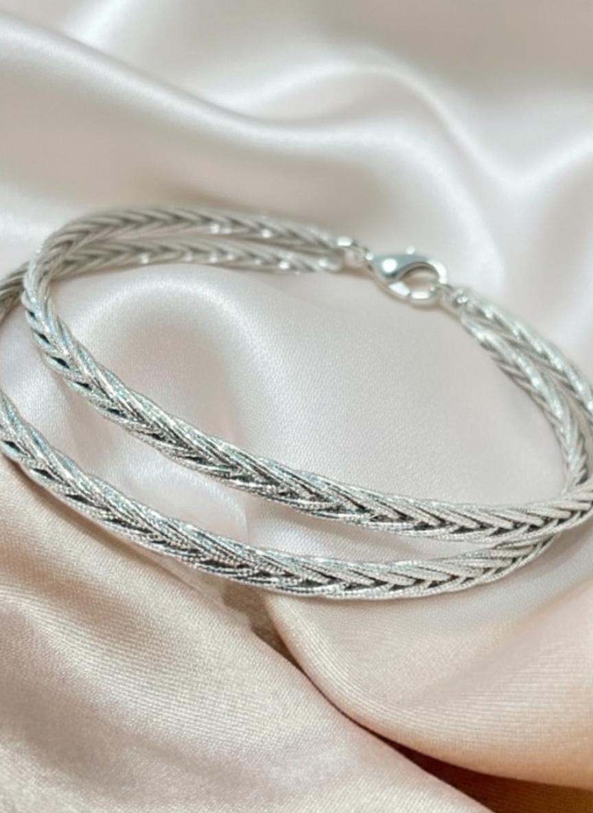  Braided Anklet Set