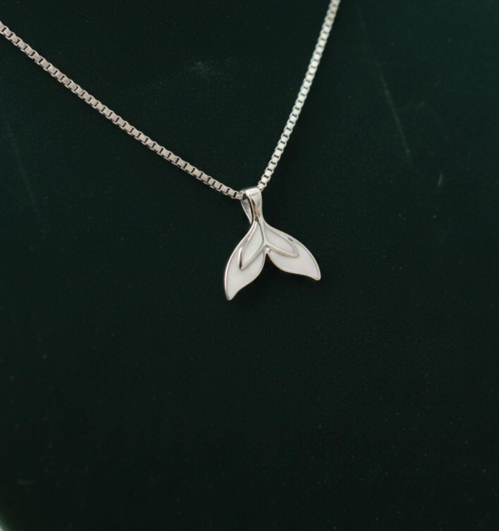  Whale Tail Necklace - Image 3