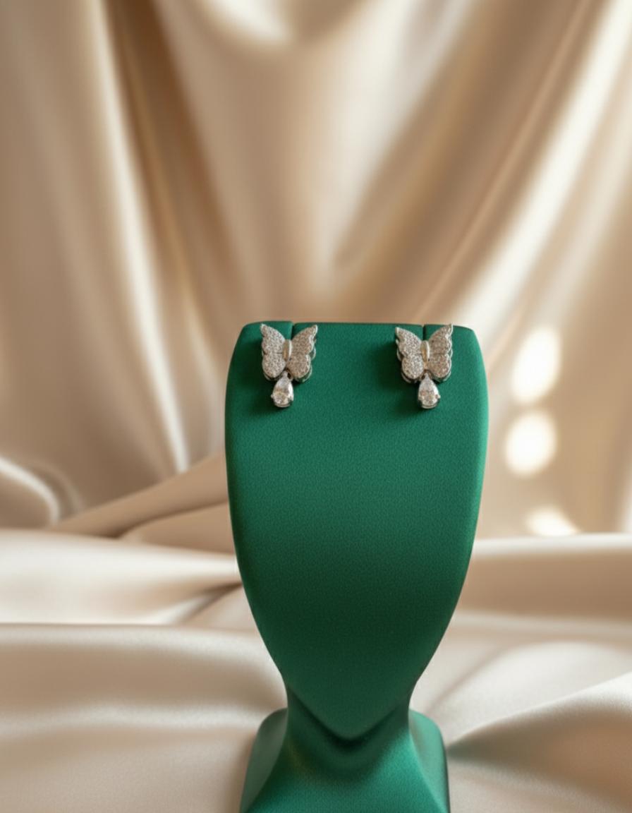 Butterfly Drop Earrings