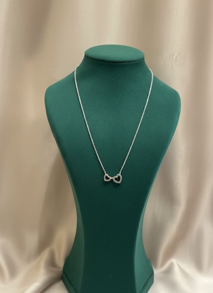 Intertwined Hearts Necklace