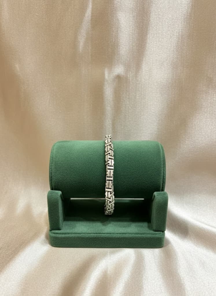 Men's Geometric Link Bracelet