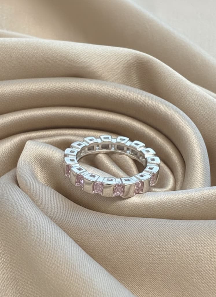 Modern Geometric Bar Set Stacking Ring