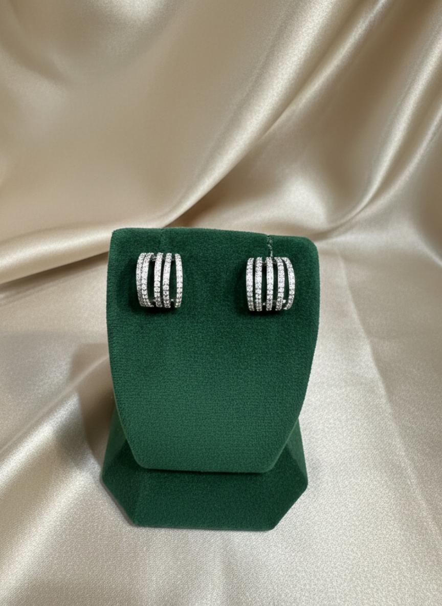 Multi-Row Hoop Earrings