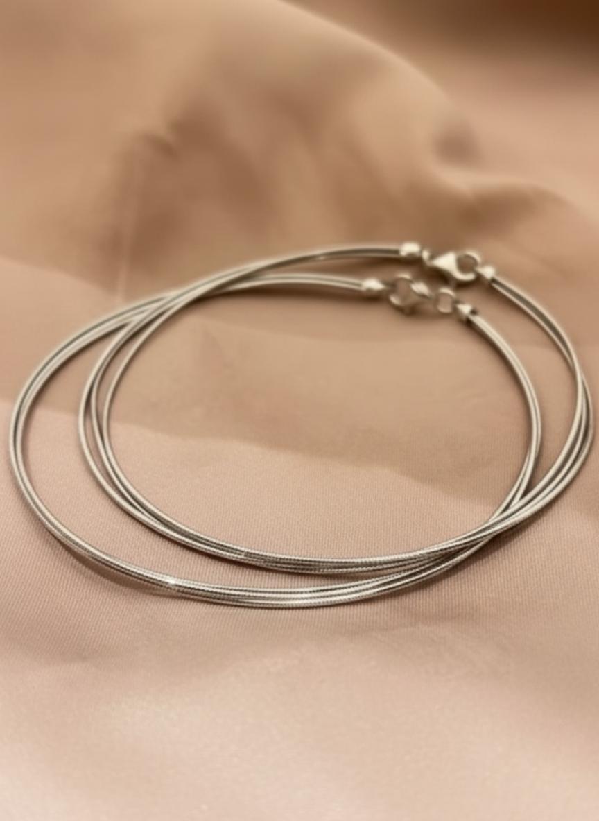 Multi Strand  Sanklet With Lobster Clasp - Image 2