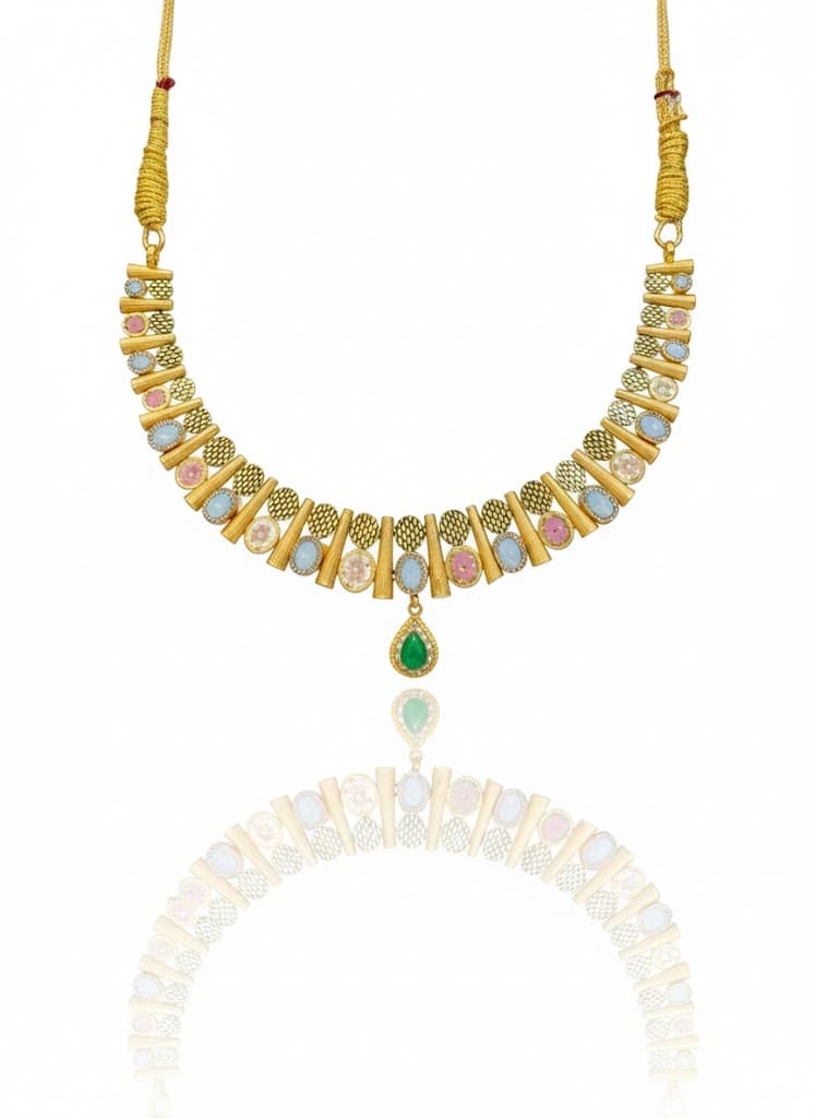 Royal Heritage Kundan Choker Set